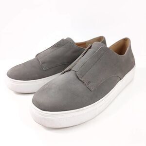 Steve Madden Gray Nubuck Slip-On Sneakers 8M